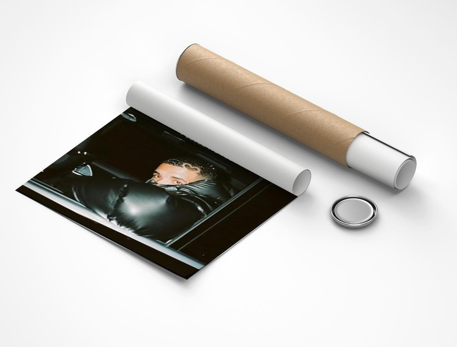 Rolled poster