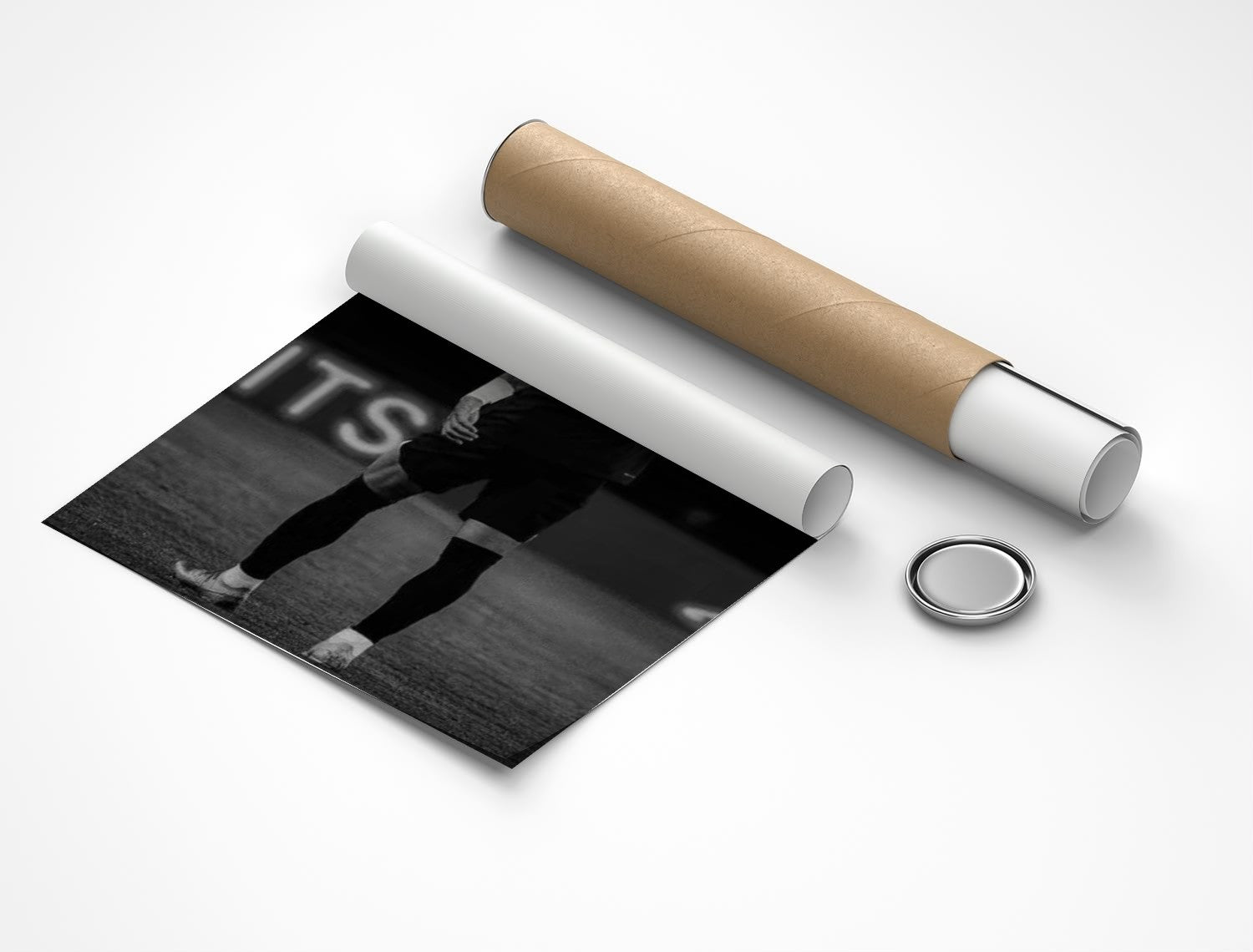 Rolled poster