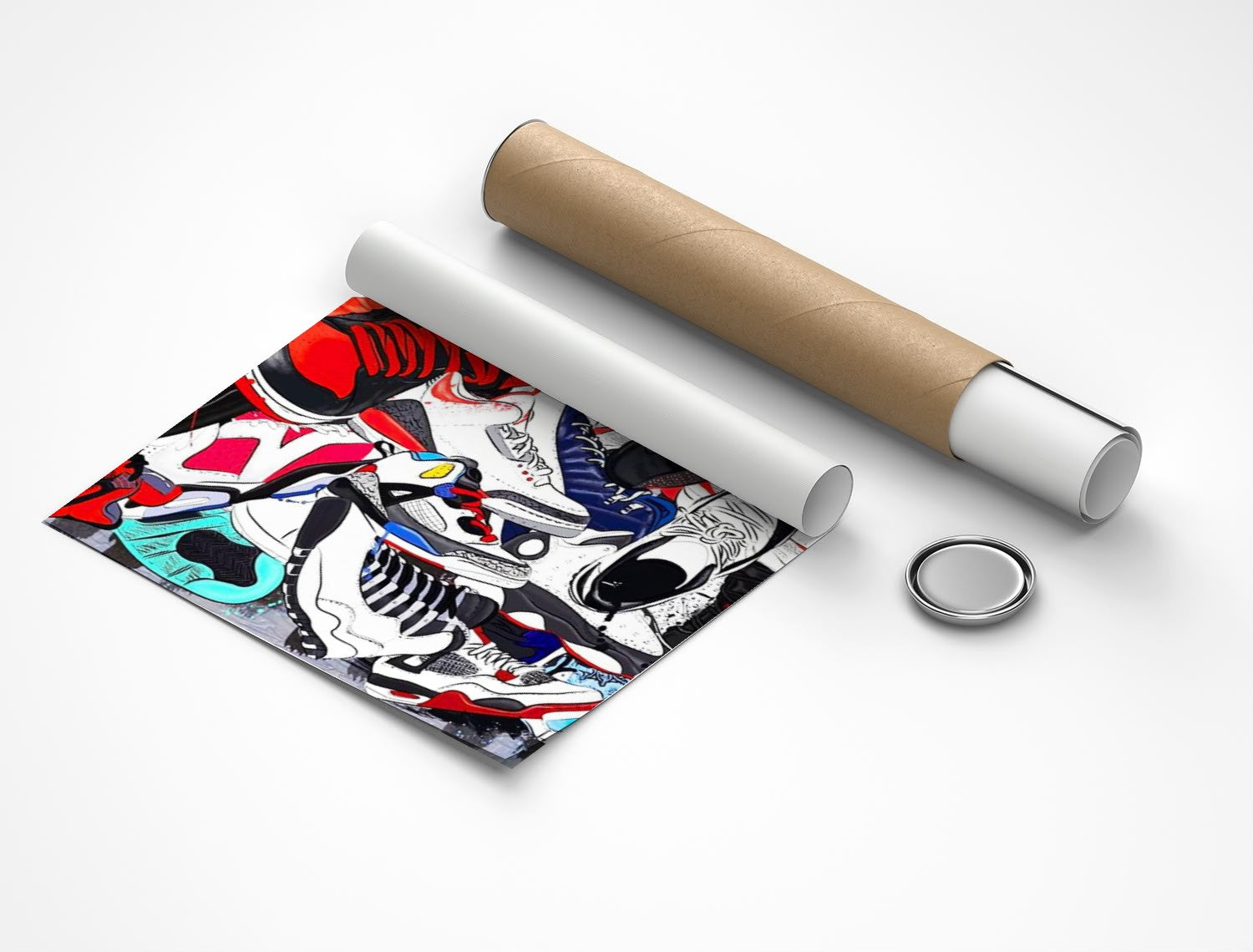 Rolled poster