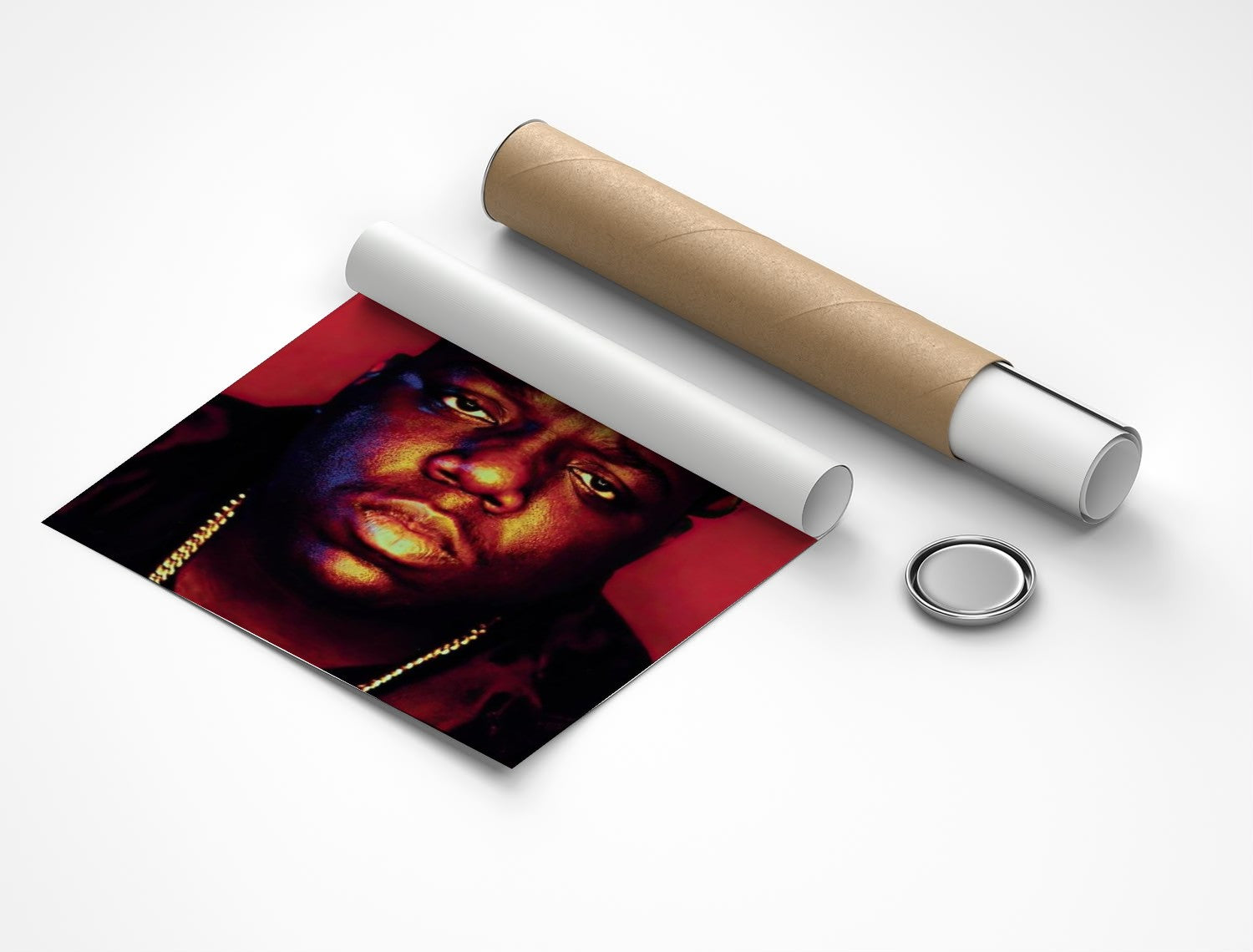 Rolled poster