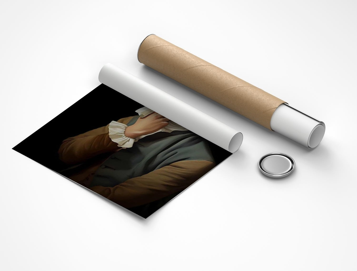 Rolled poster