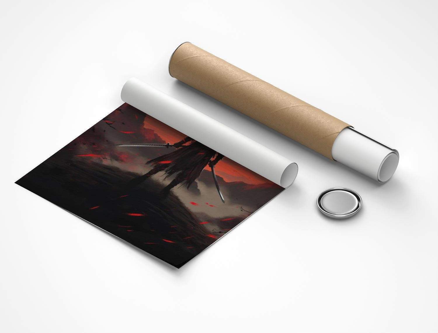 Rolled poster