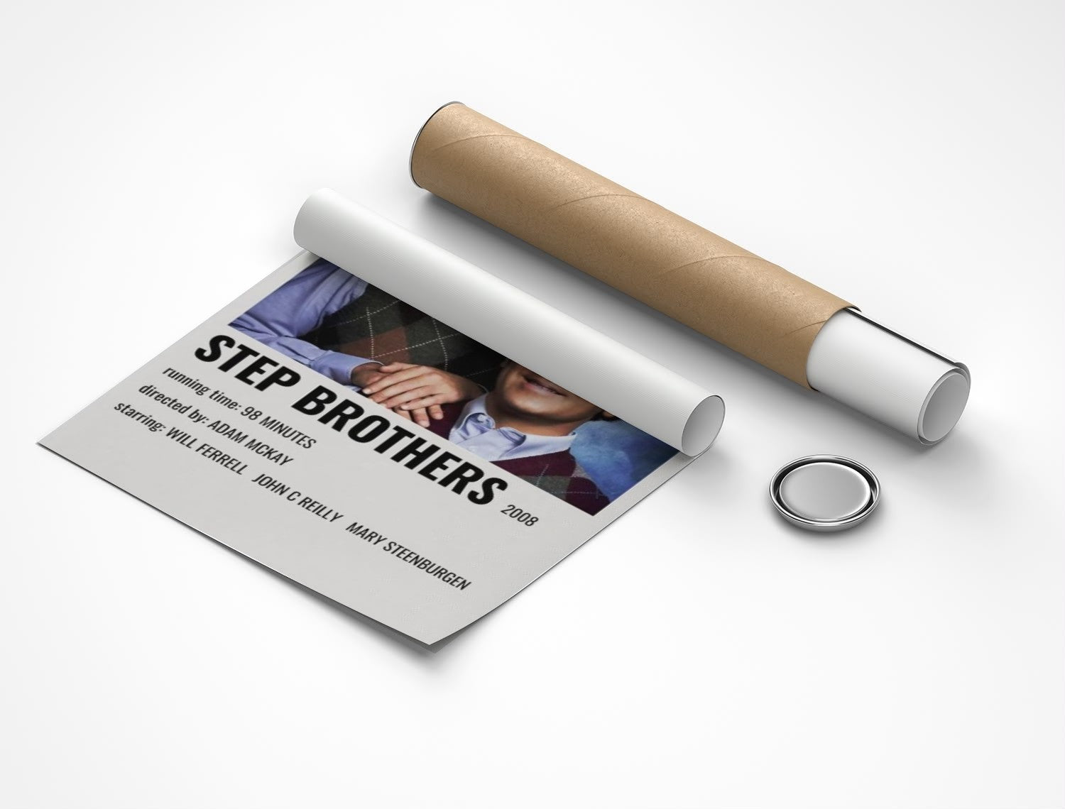 Rolled poster