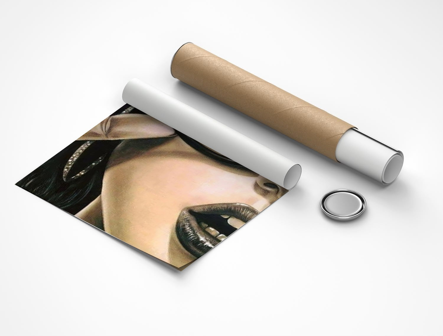 Rolled poster