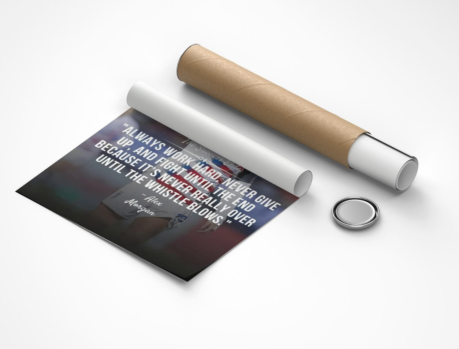 Rolled poster