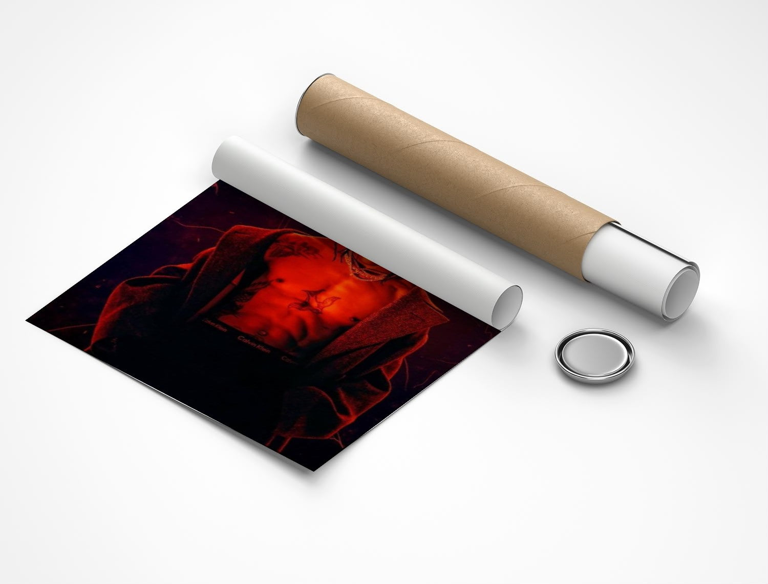 Rolled poster