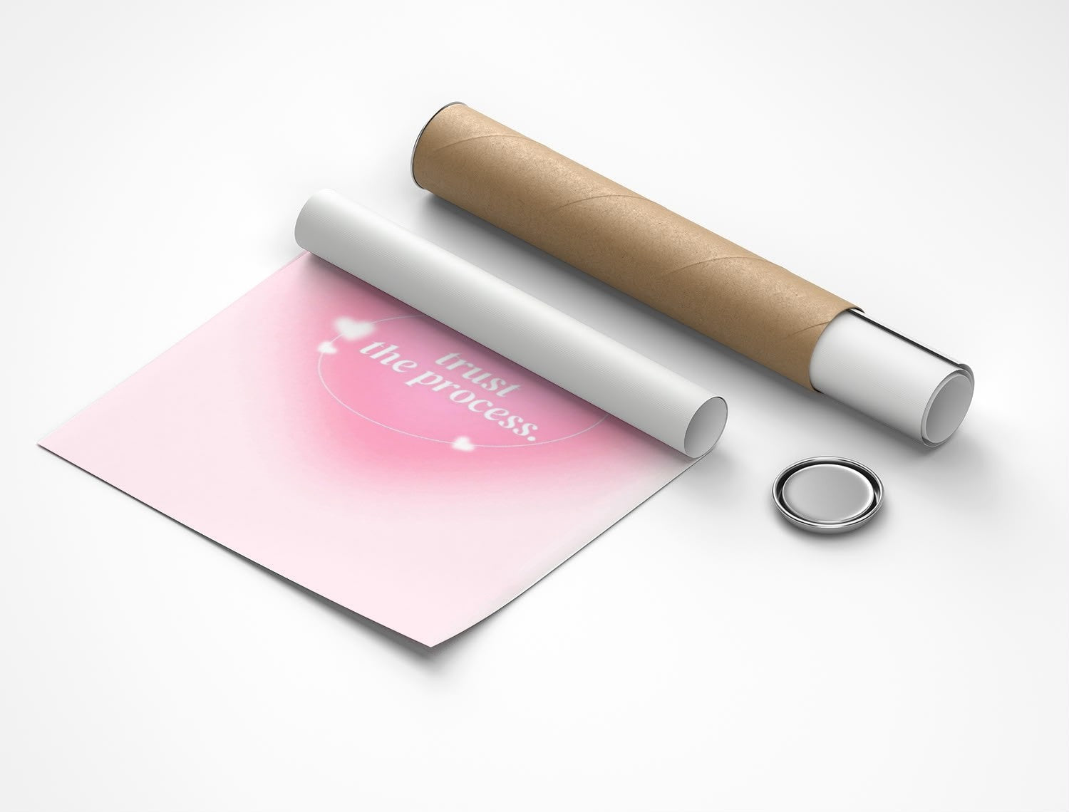 Rolled poster