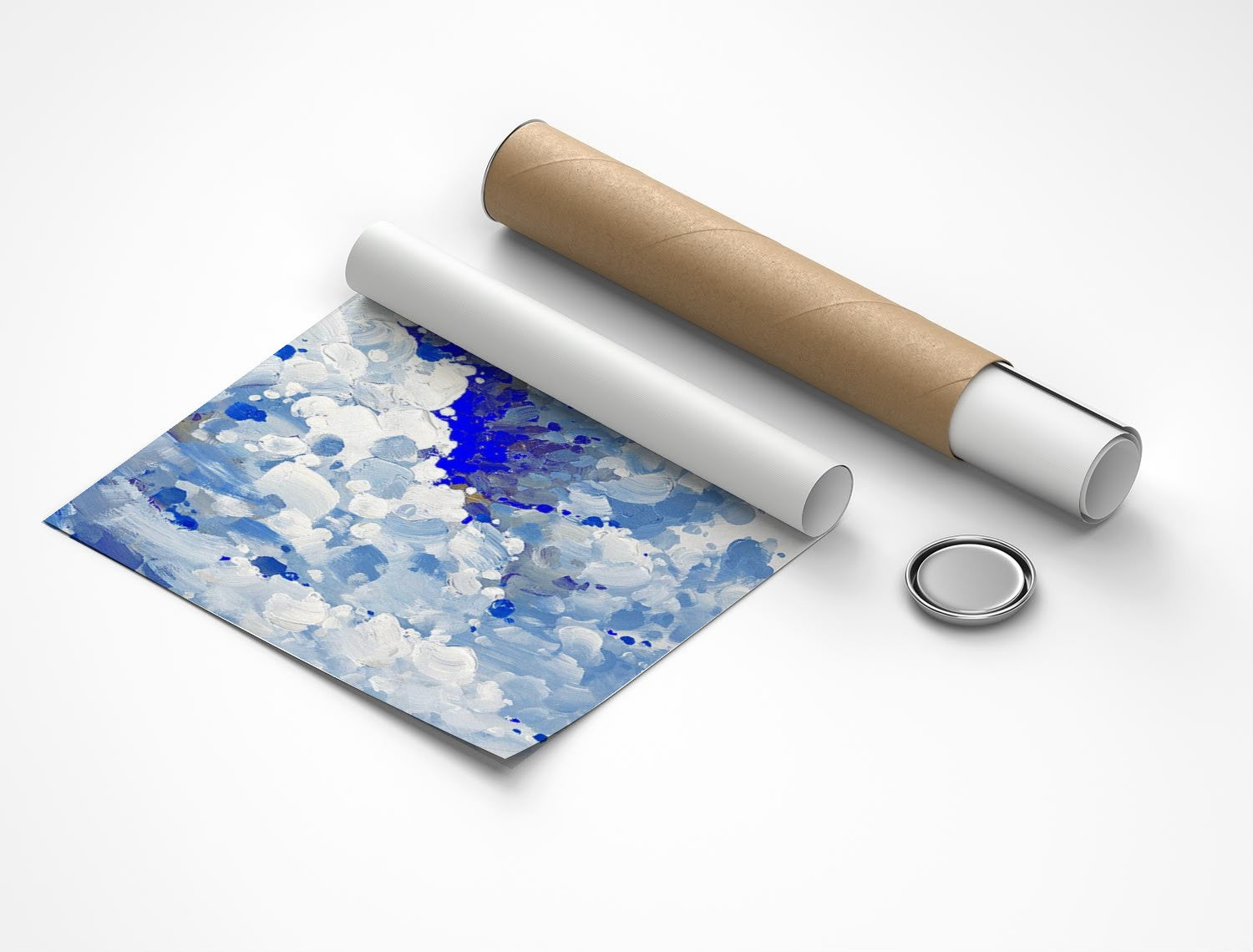 Rolled poster