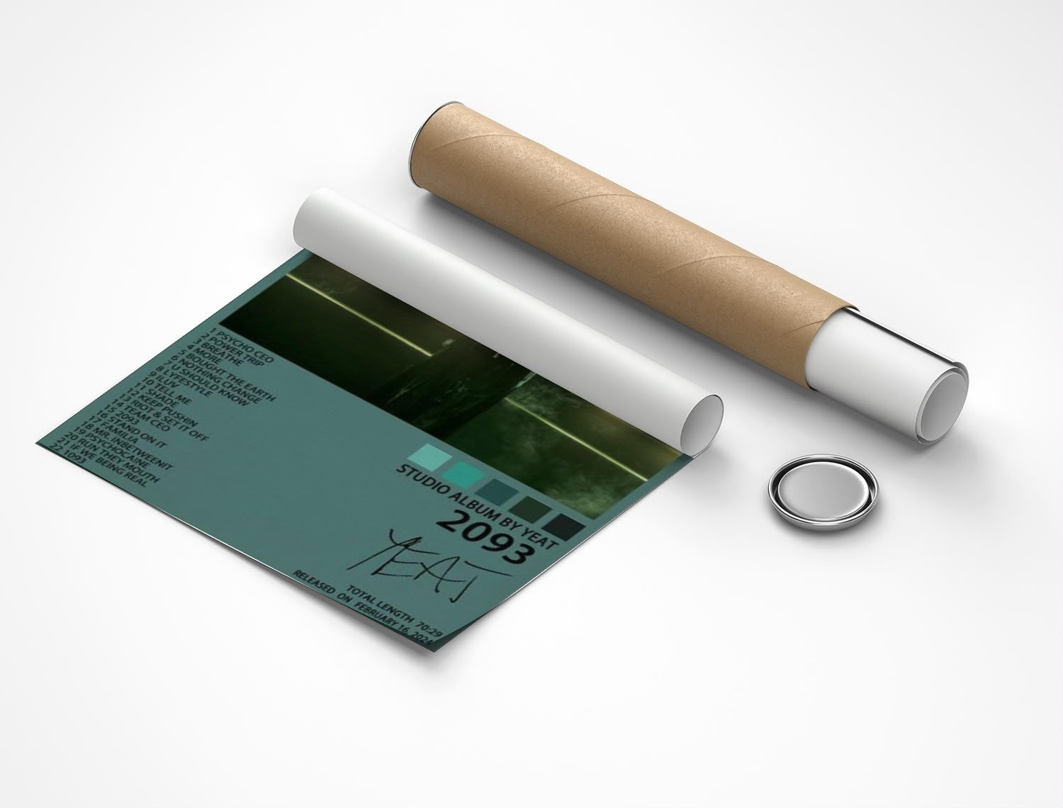Rolled poster