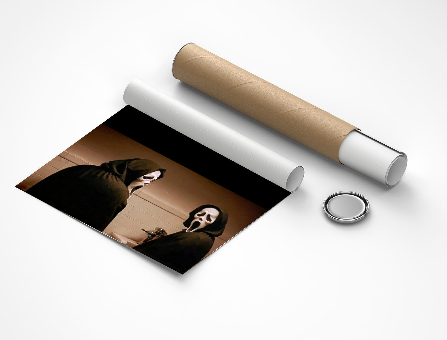 Rolled poster