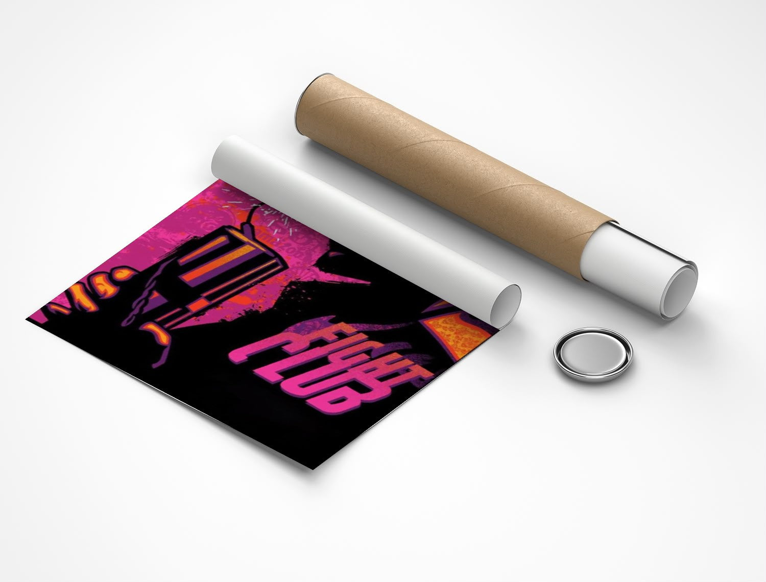 Rolled poster