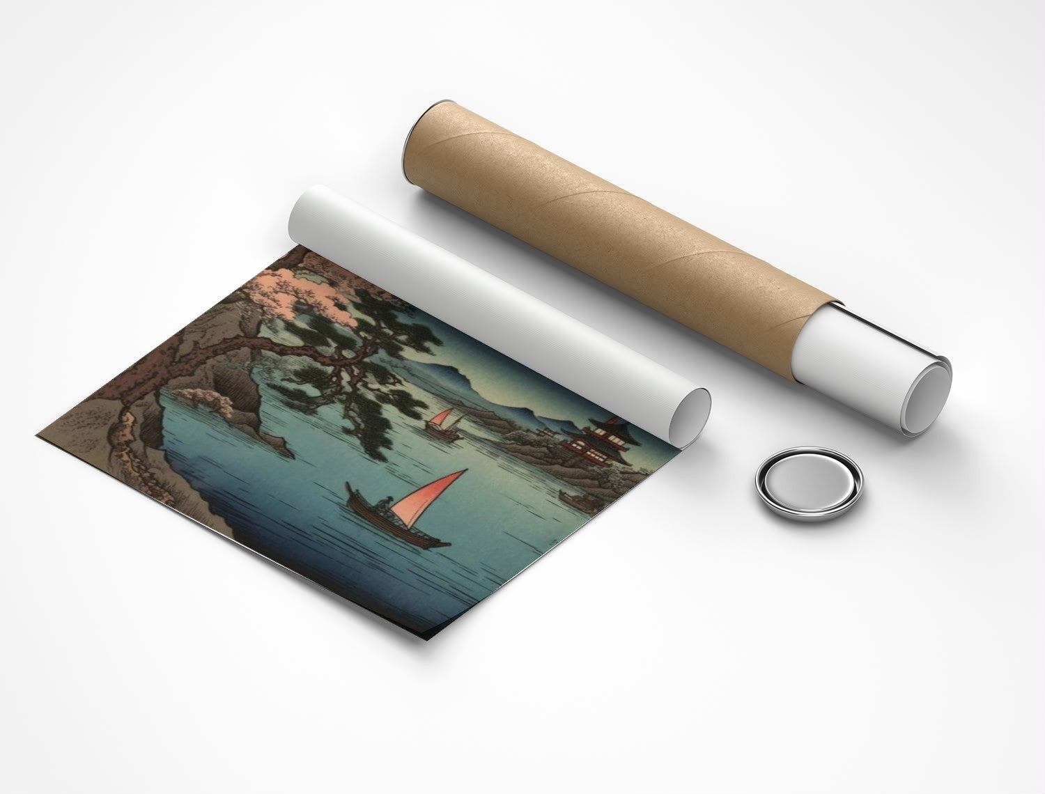 Rolled poster