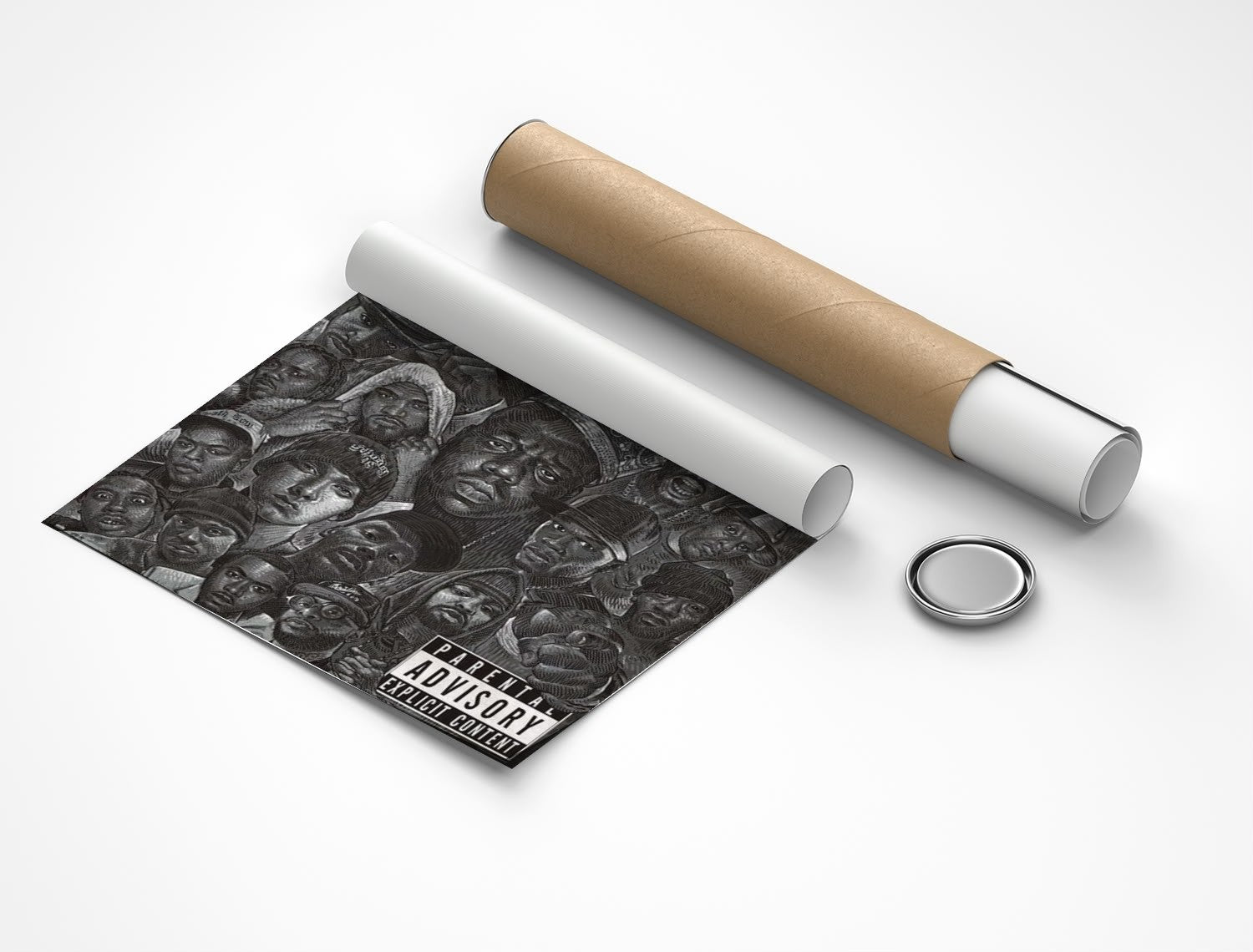 Rolled poster