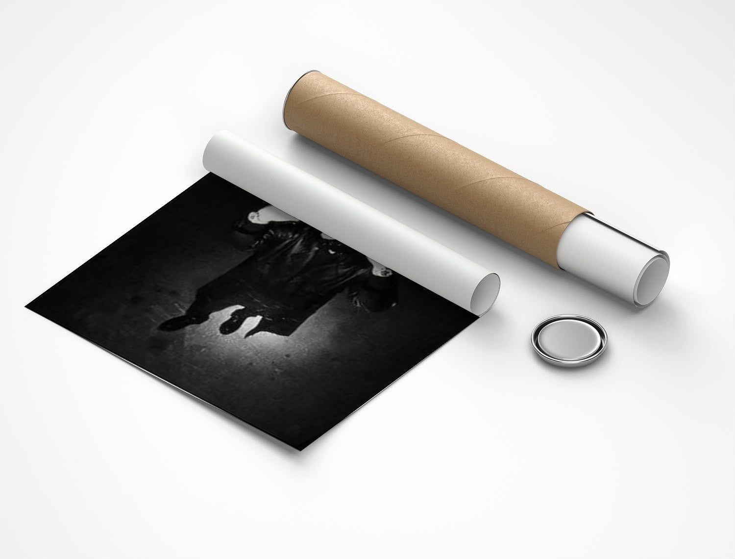 Rolled poster