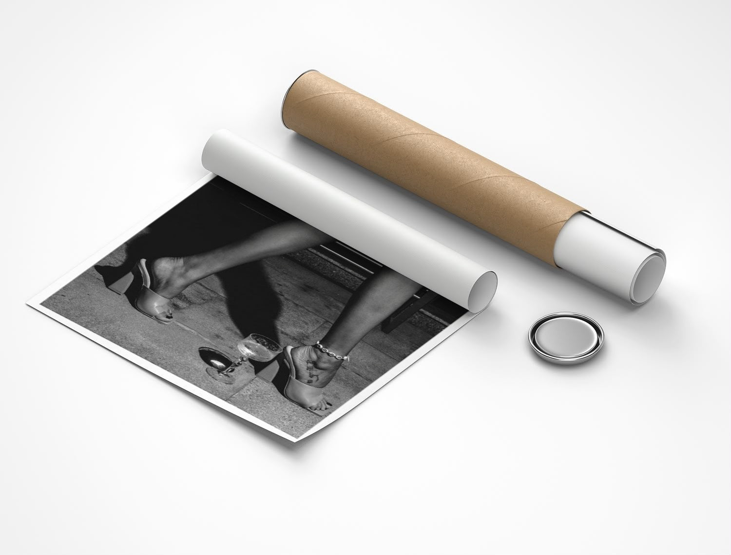 Rolled poster