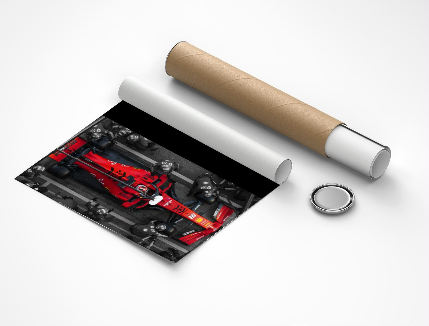 Rolled poster