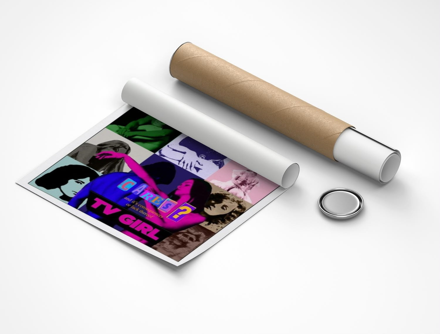 Rolled poster