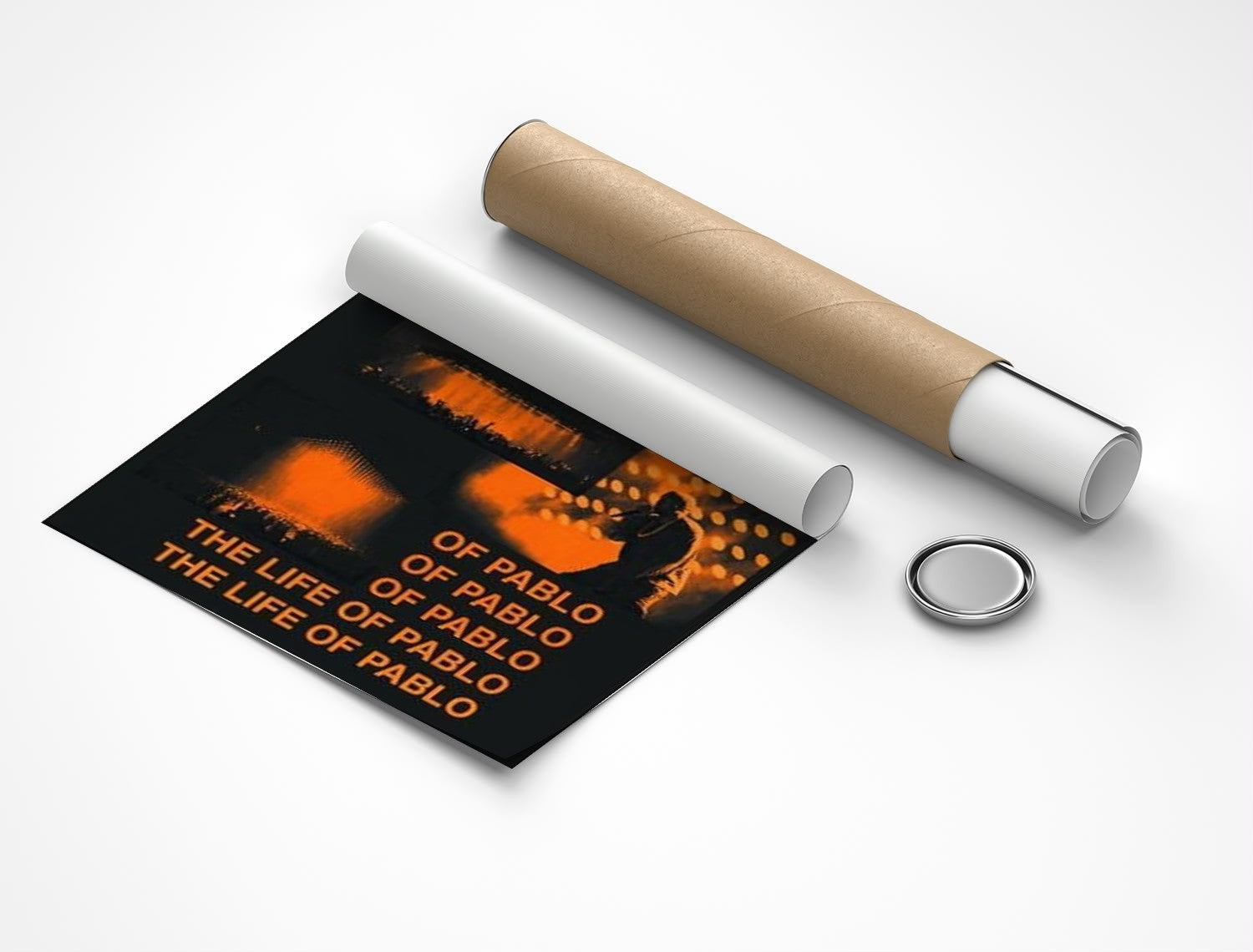 Rolled poster