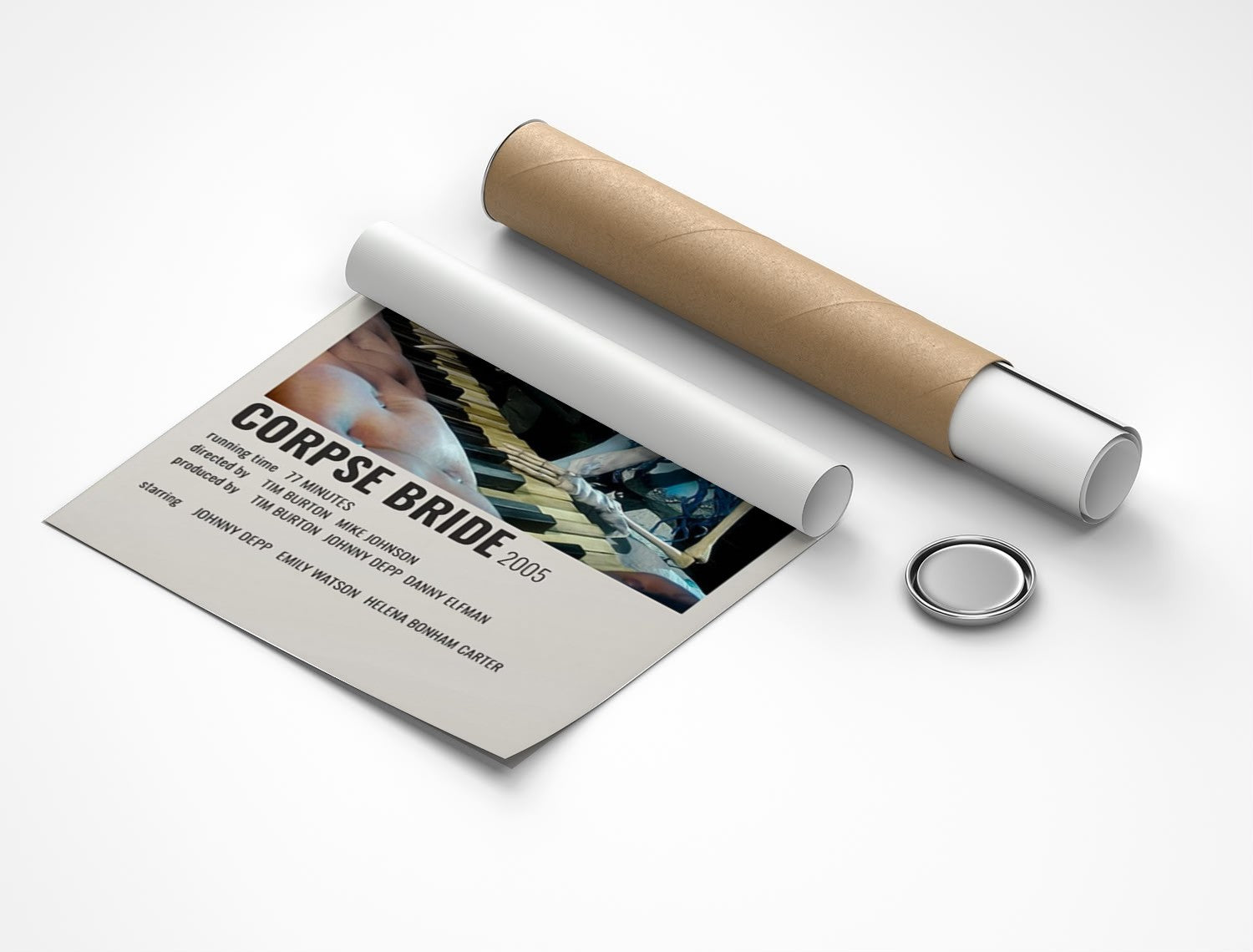 Rolled poster