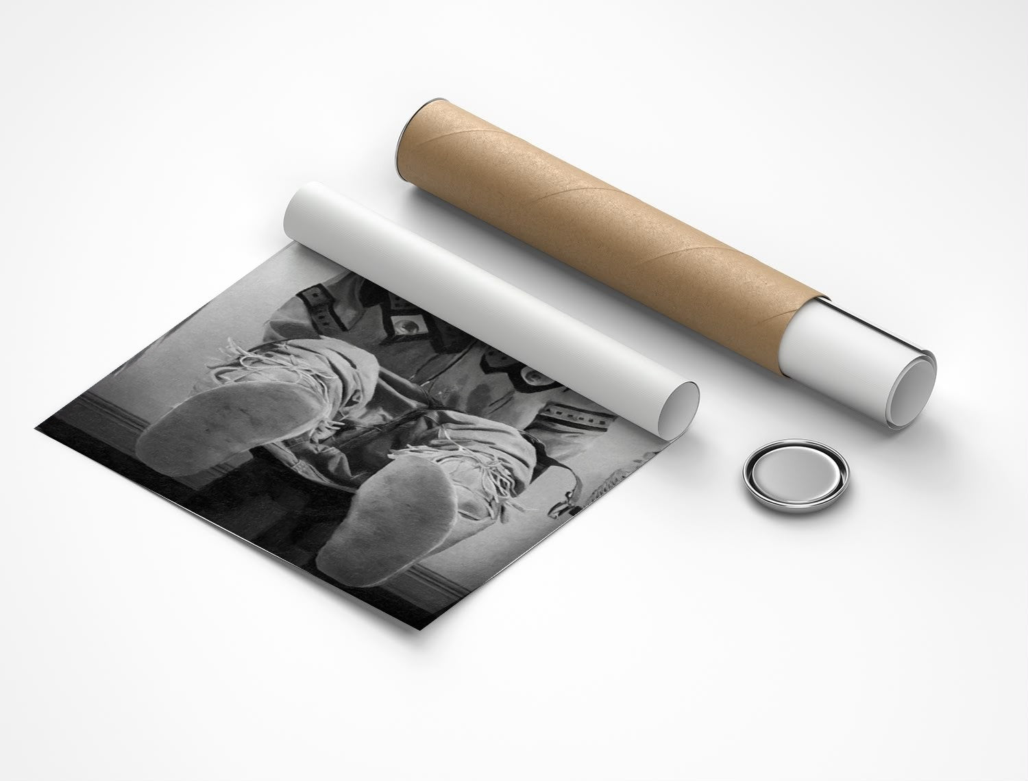 Rolled poster