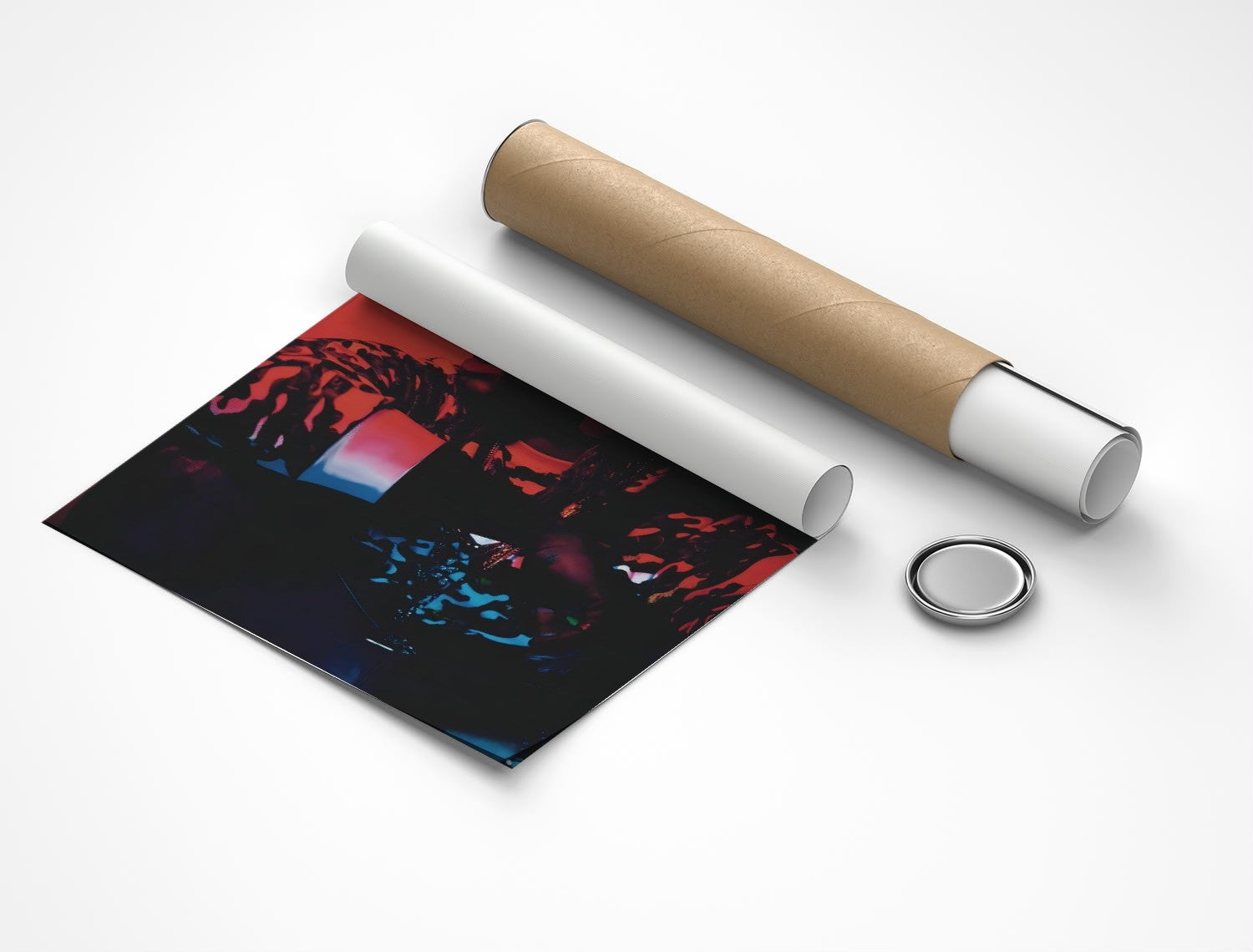 Rolled poster