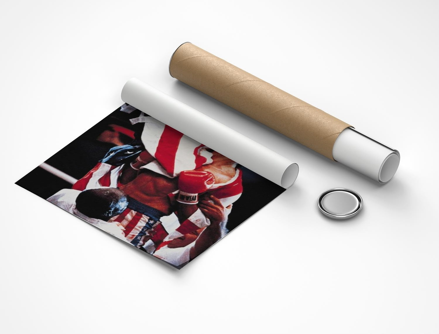 Rolled poster