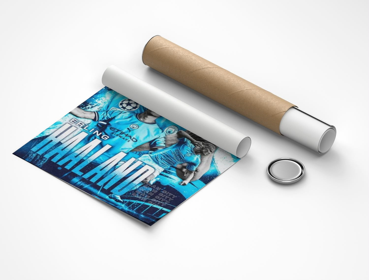 Rolled poster