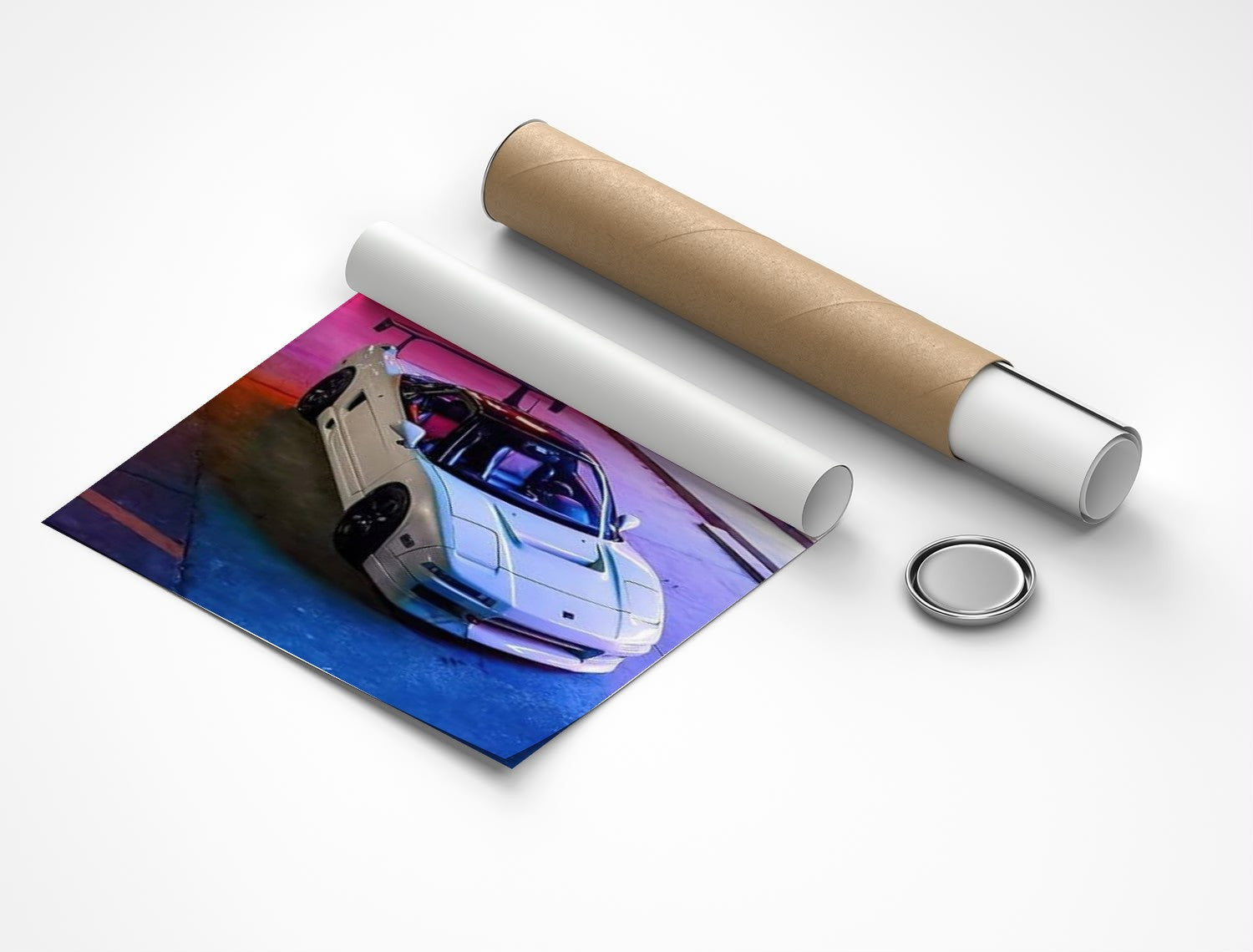 Rolled poster