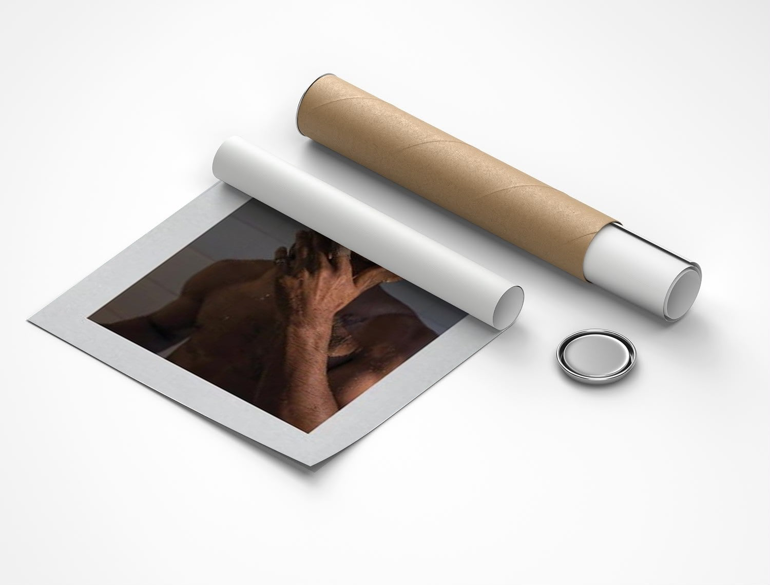 Rolled poster