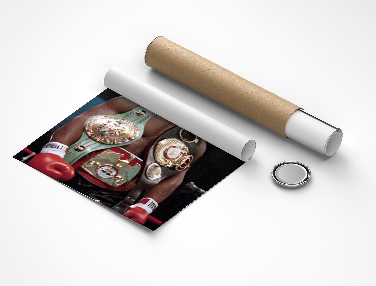 Rolled poster