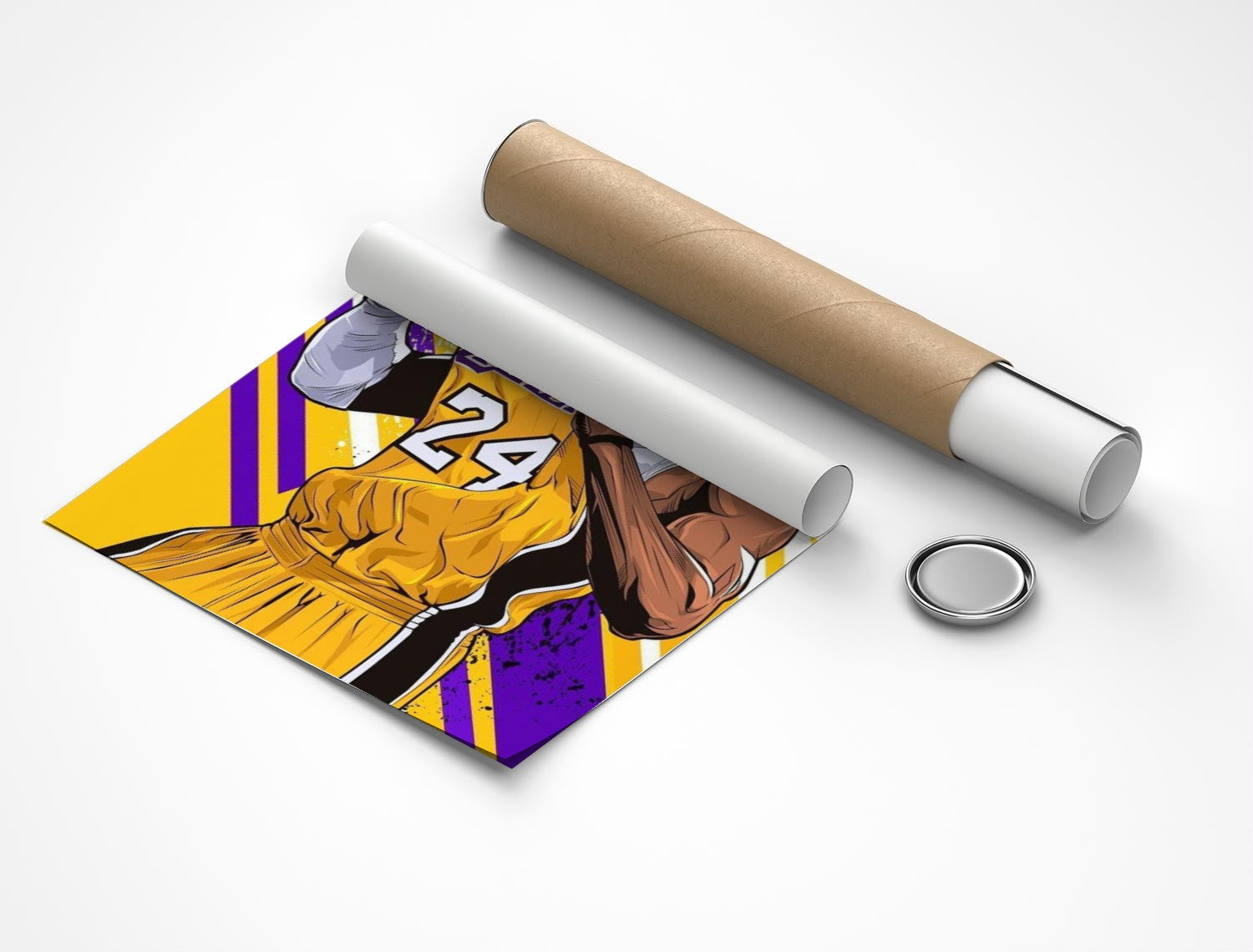 Rolled poster