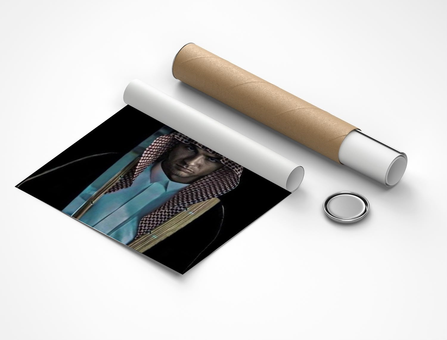 Rolled poster
