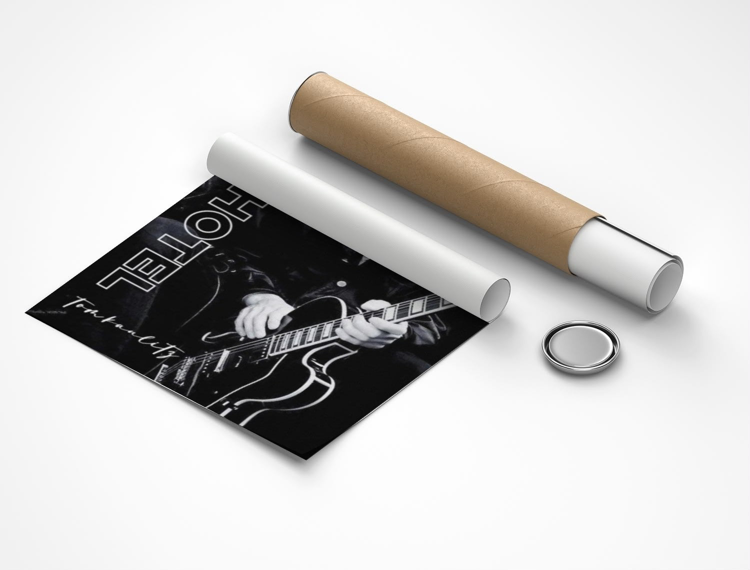Rolled poster