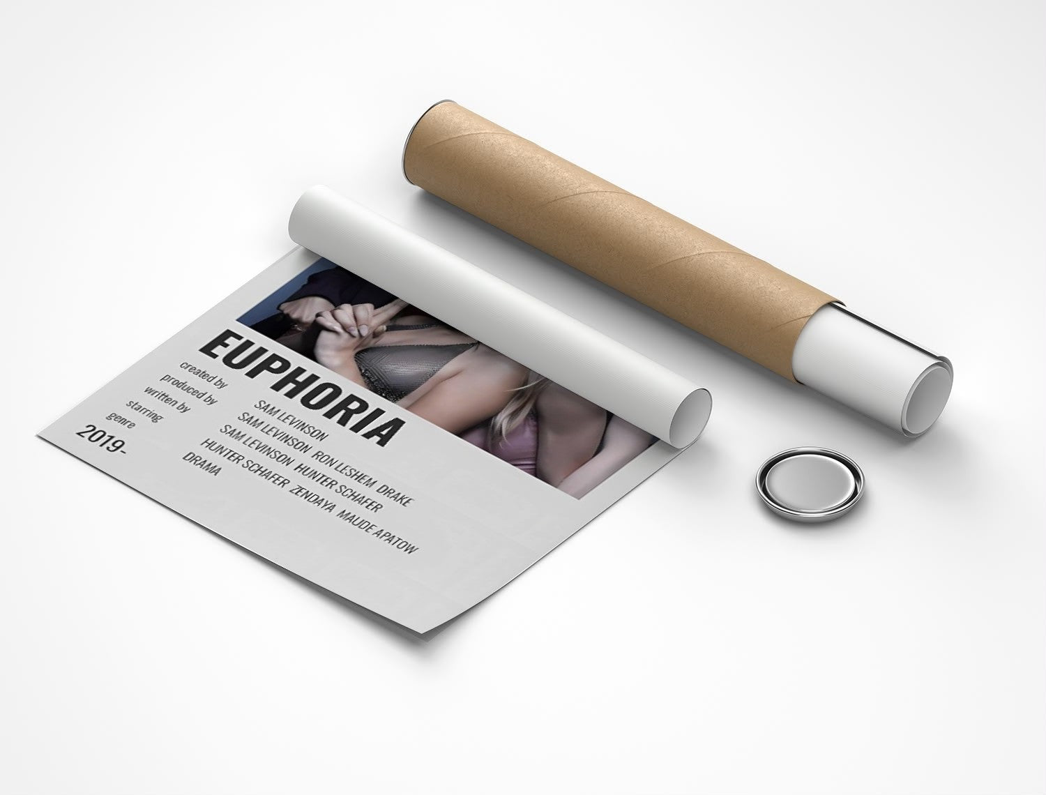 Rolled poster