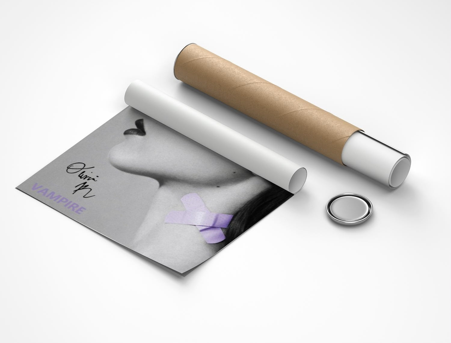 Rolled poster