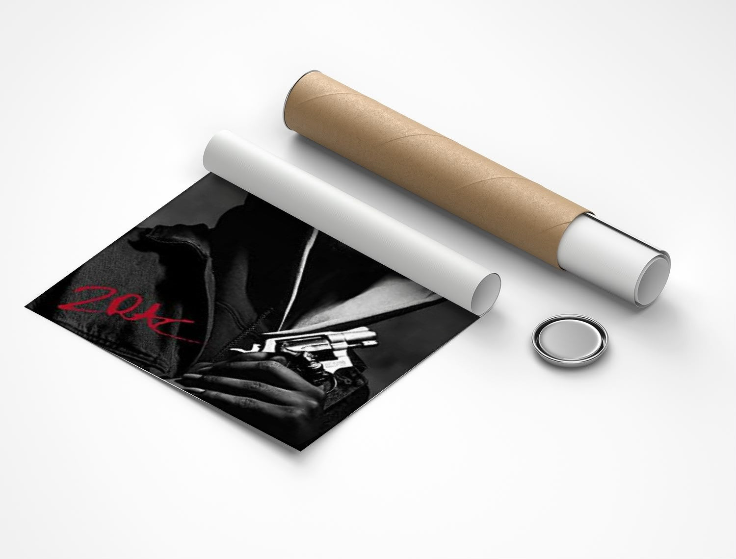 Rolled poster