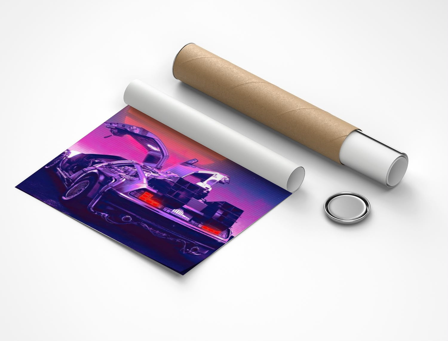 Rolled poster