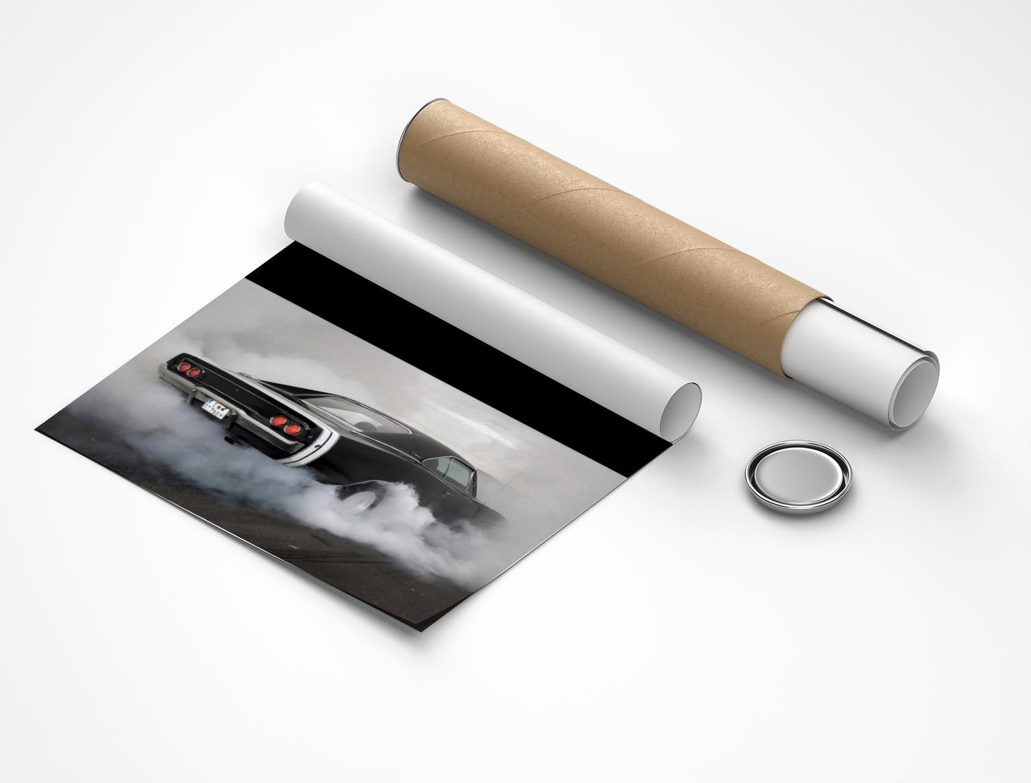 Rolled poster