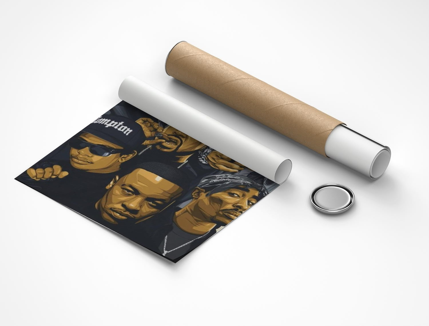 Rolled poster