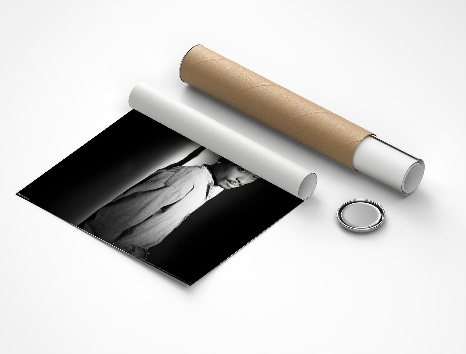 Rolled poster