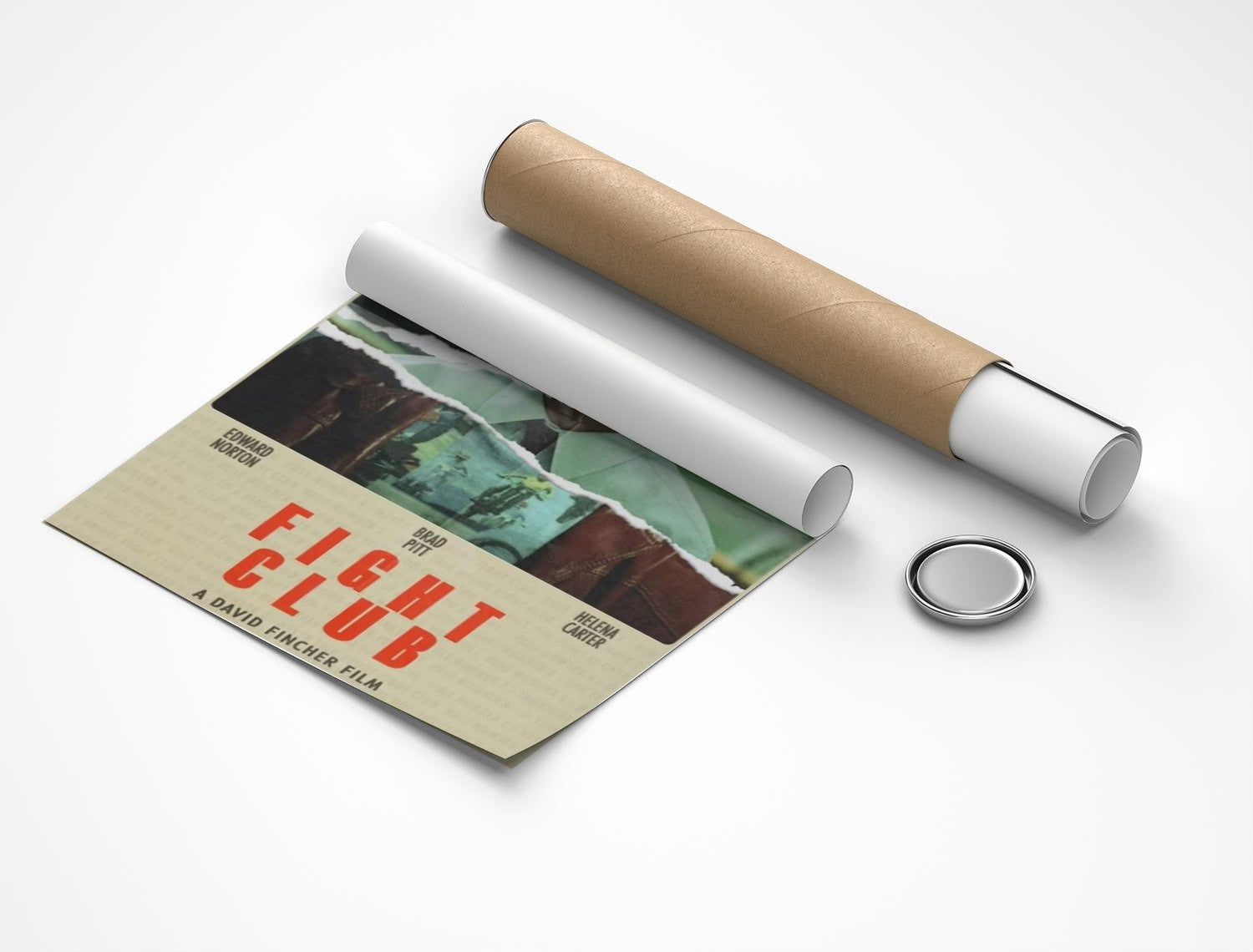 Rolled poster
