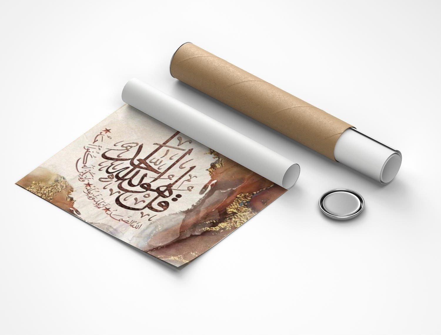 Rolled poster
