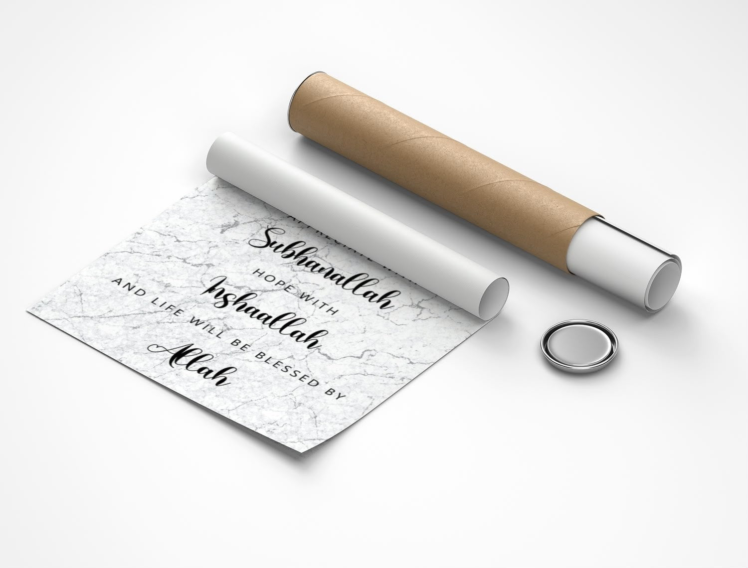Rolled poster