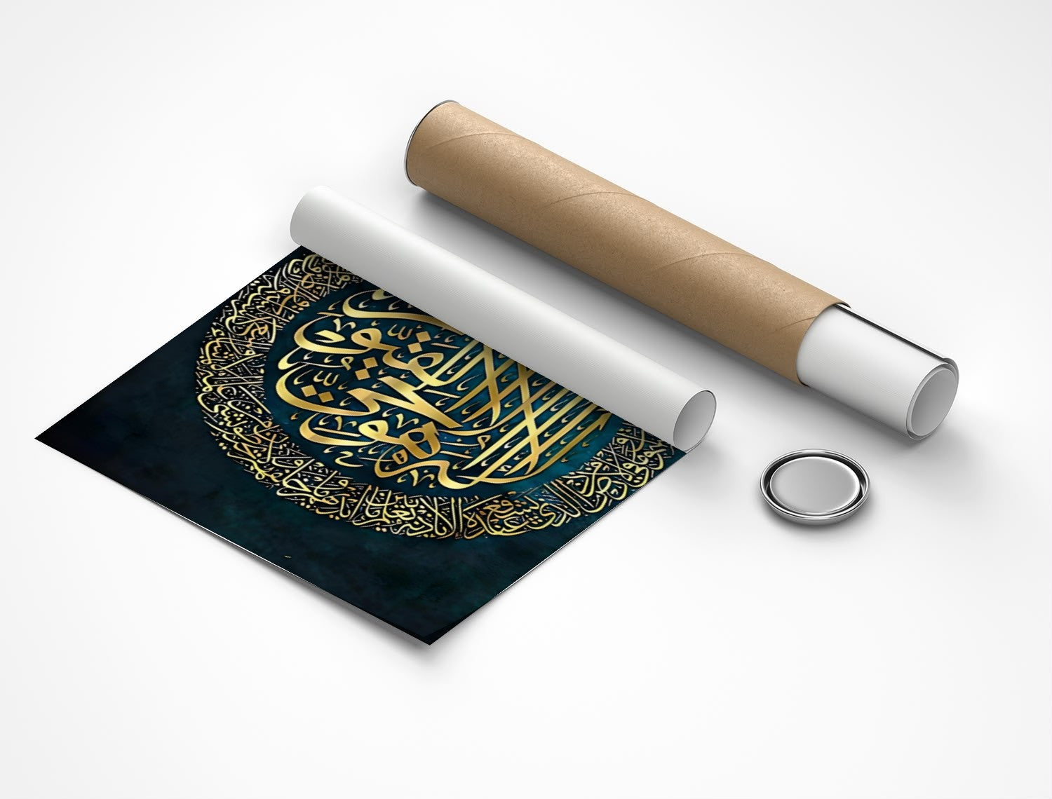 Rolled poster