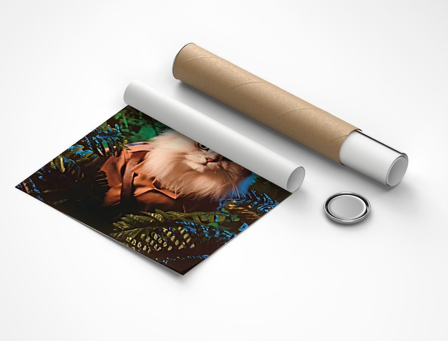 Rolled poster