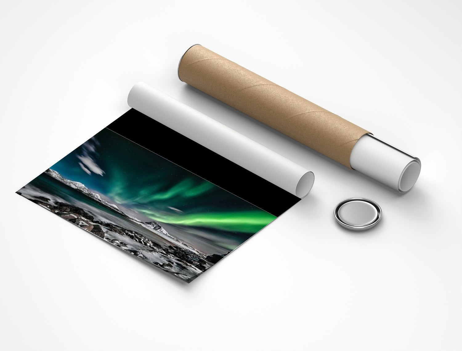 Rolled poster