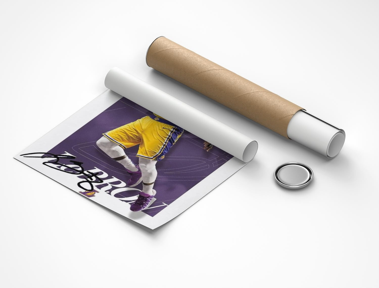 Rolled poster