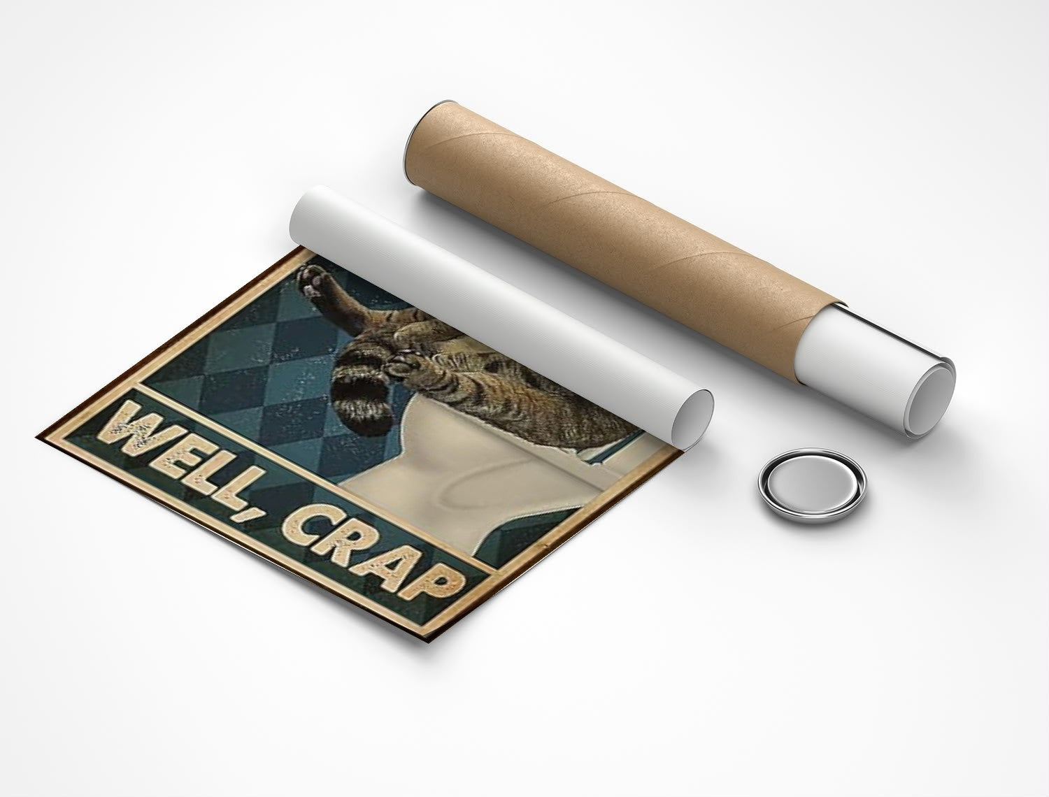 Rolled poster