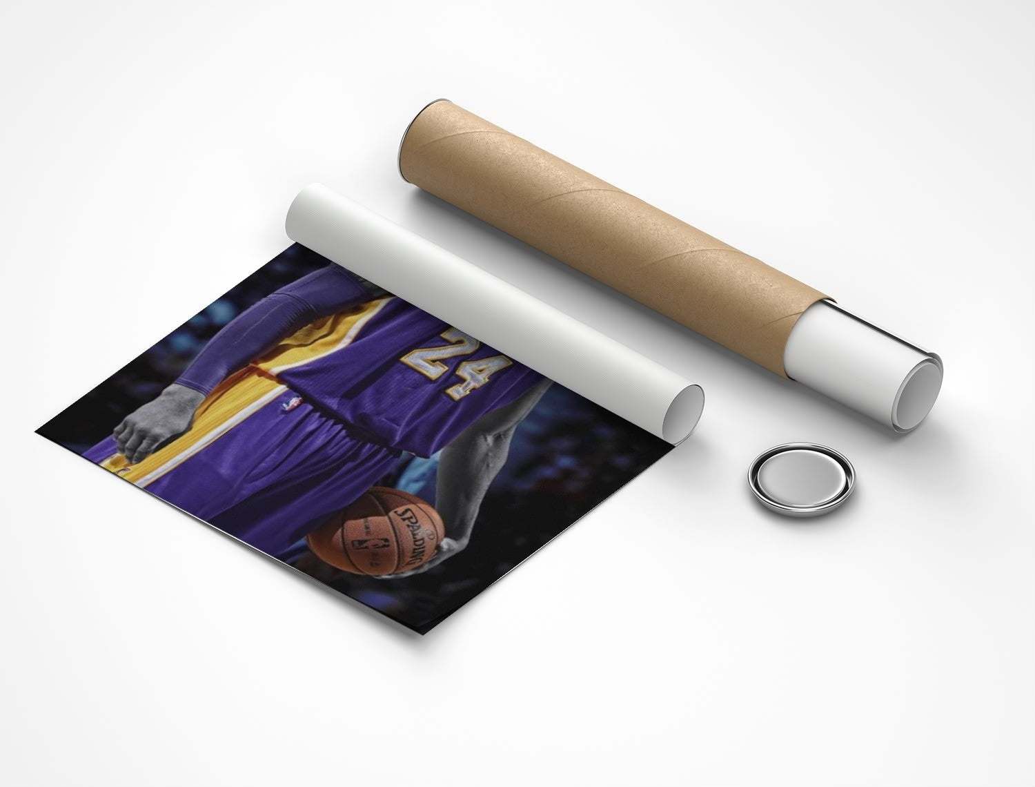 Rolled poster