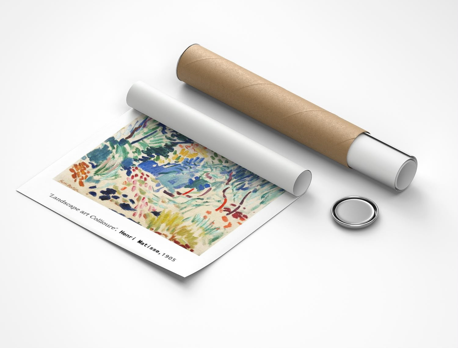 Rolled poster